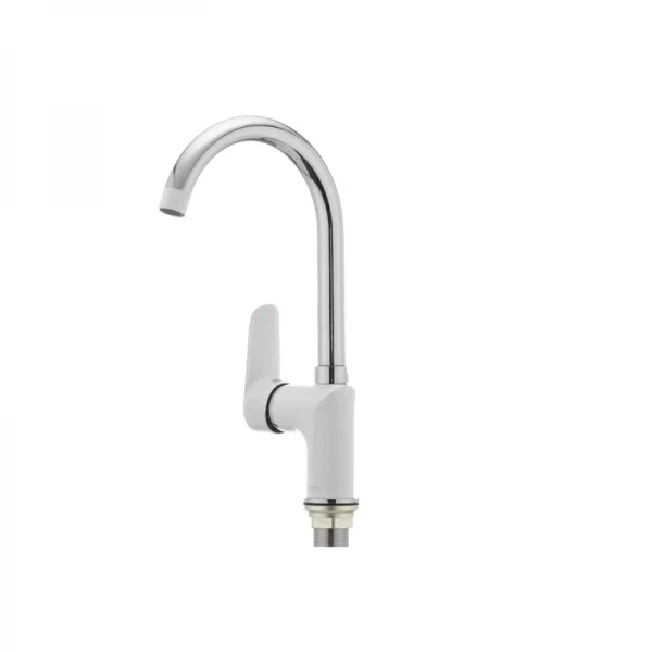 Кухонный смеситель белый Mixxus Colorado 014 (MI1641)