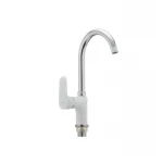 Кухонный смеситель белый Mixxus Colorado 014 (MI1641)