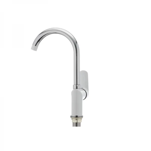 Кухонный смеситель белый Mixxus Colorado 014 (MI1641)