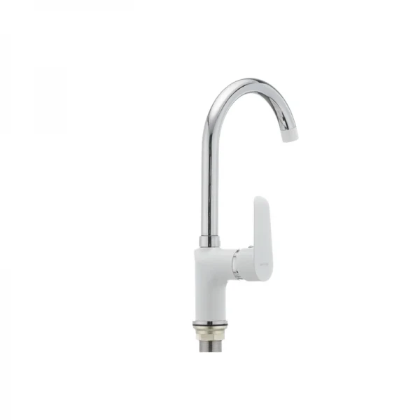 Кухонный смеситель белый Mixxus Colorado 014 (MI1641)