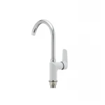 Кухонный смеситель белый Mixxus Colorado 014 (MI1641)