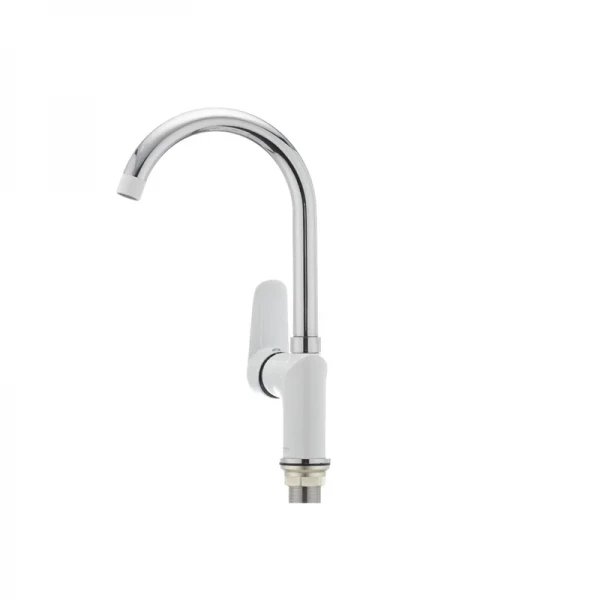 Кухонный смеситель белый Mixxus Colorado 014 (MI1641)