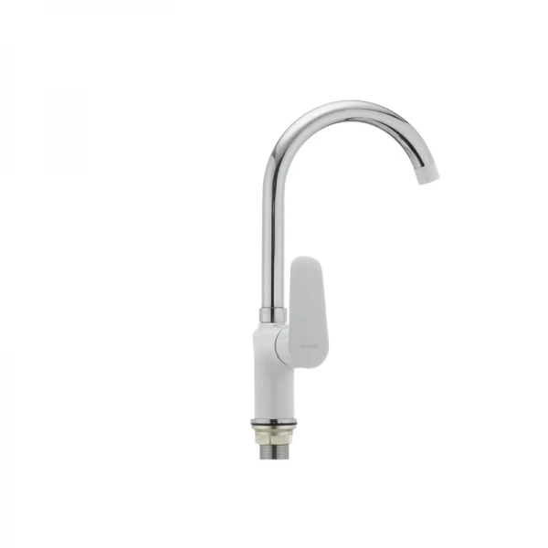 Кухонный смеситель белый Mixxus Colorado 014 (MI1641)