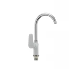 Кухонный смеситель белый Mixxus Colorado 014 (MI1641)