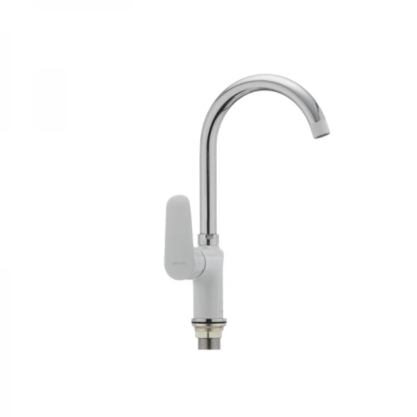 Кухонный смеситель белый Mixxus Colorado 014 (MI1641)