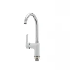 Кухонный смеситель белый Mixxus Colorado 014 (MI1641)