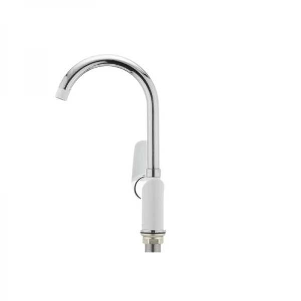 Кухонный смеситель белый Mixxus Colorado 014 (MI1641)