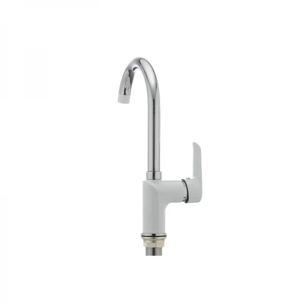 Кухонный смеситель белый Mixxus Colorado 014 (MI1641)