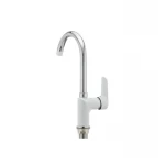 Кухонный смеситель белый Mixxus Colorado 014 (MI1641)
