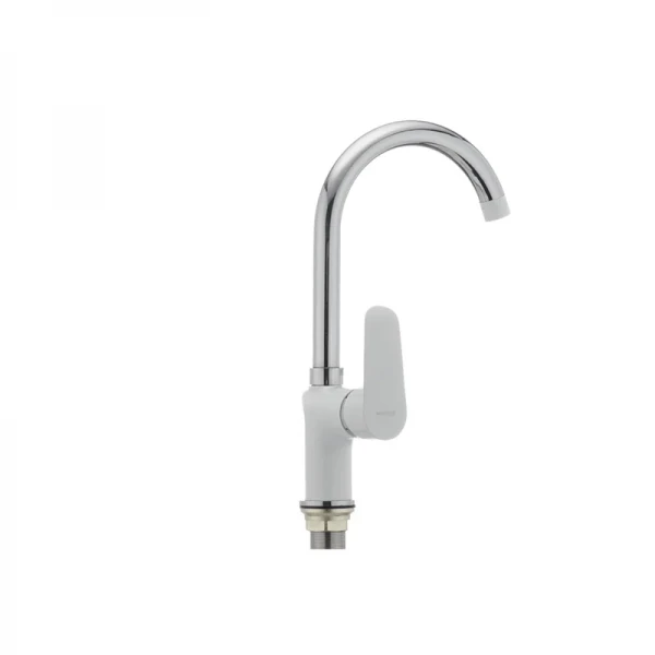 Кухонный смеситель белый Mixxus Colorado 014 (MI1641)