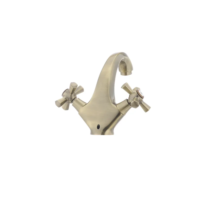 Змішувач для умивальника Mixxus Premium Retro Bronze-161 (MI1650)