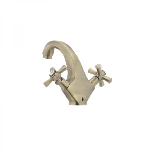 Смеситель для умывальника Mixxus Premium Retro Bronze-161 (MI1650)