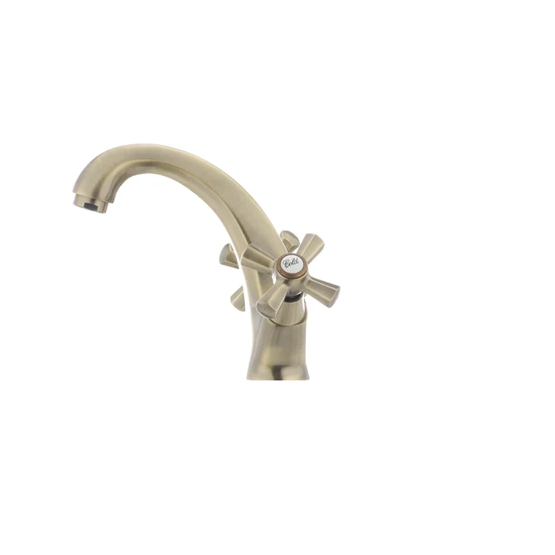 Змішувач для умивальника Mixxus Premium Retro Bronze-161 (MI1650)