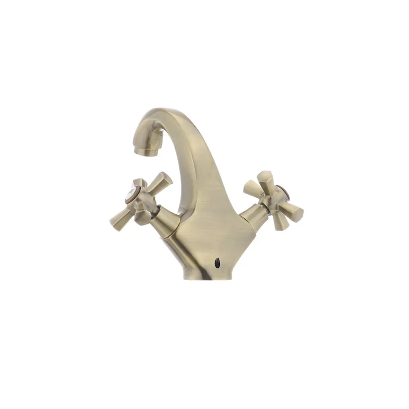 Змішувач для умивальника Mixxus Premium Retro Bronze-161 (MI1650)