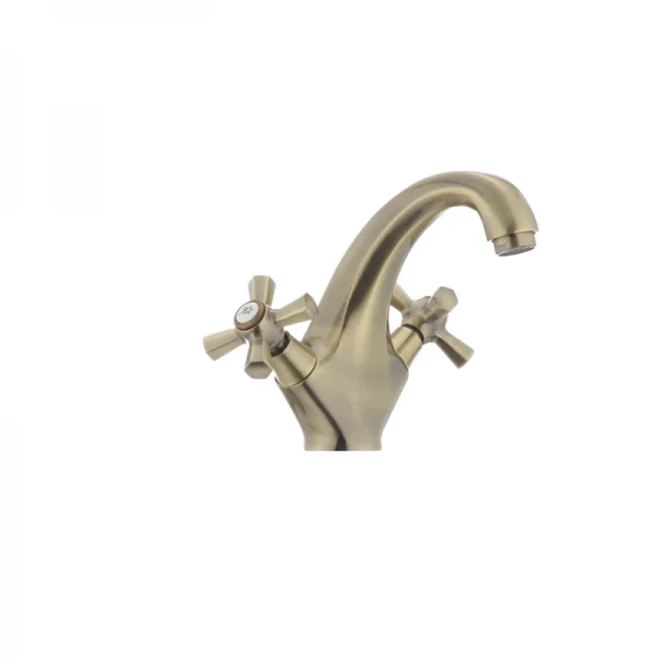 Смеситель для умывальника Mixxus Premium Retro Bronze-161 (MI1650)