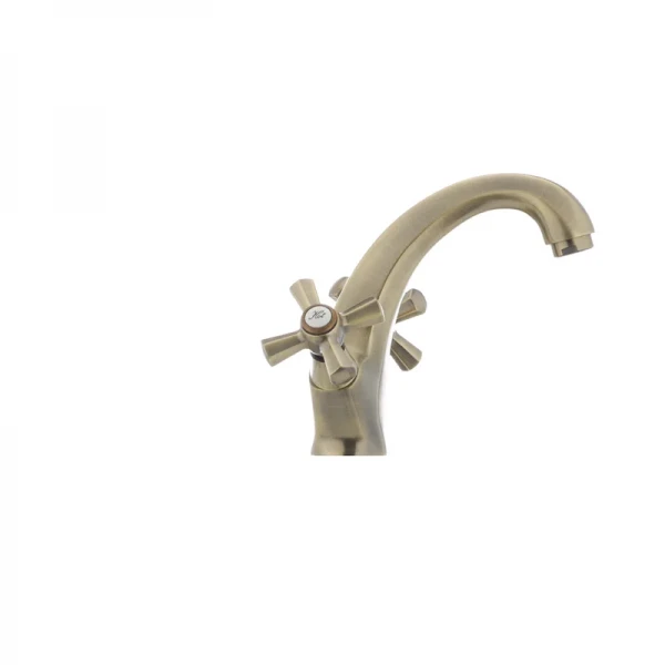 Смеситель для умывальника Mixxus Premium Retro Bronze-161 (MI1650)