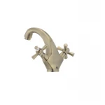 Смеситель для умывальника Mixxus Premium Retro Bronze-161 (MI1650)