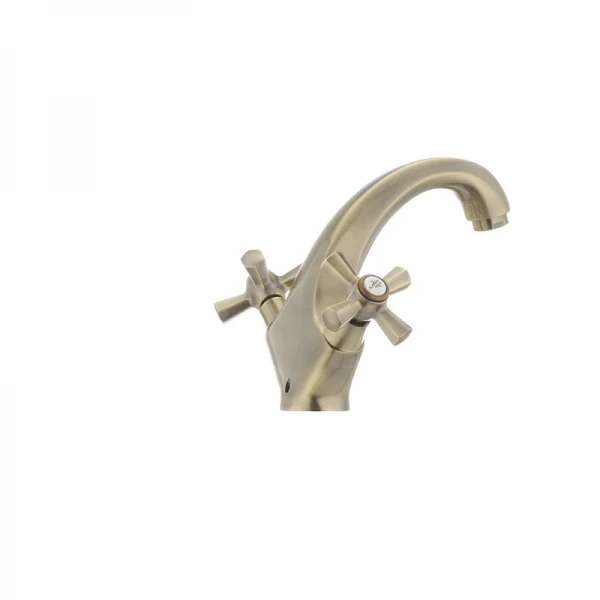 Смеситель для умывальника Mixxus Premium Retro Bronze-161 (MI1650)