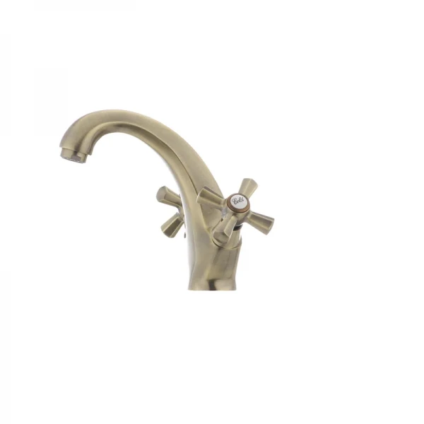 Смеситель для умывальника Mixxus Premium Retro Bronze-161 (MI1650)