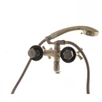 Смеситель для ванны Mixxus Premium Retro Bronze-142 латунный бронзовый двухвентильный (MI1652)