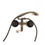 Смеситель для ванны Mixxus Premium Retro Bronze-142 латунный бронзовый двухвентильный (MI1652)