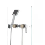 Смеситель для душа Mixxus Premium Patrick Chr-003 латунный хромированный однорычажный (MI1658)