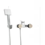 Смеситель для ванной Mixxus Premium Patrick Chr-009 латунный хромированный с коротким литым изливом (MI1659)