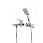 Смеситель для ванной Mixxus Premium Patrick Chr-009 латунный хромированный с коротким литым изливом (MI1659)