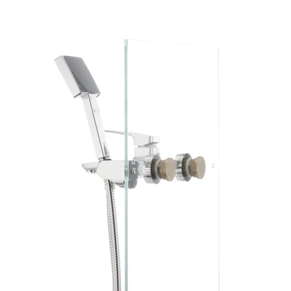 Смеситель для ванной Mixxus Premium Patrick Chr-009 латунный хромированный с коротким литым изливом (MI1659)