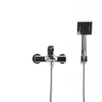Смеситель для ванной Mixxus Premium Patrick Chr-009 латунный хромированный с коротким литым изливом (MI1659)