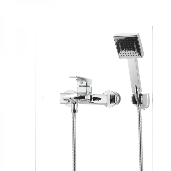 Смеситель для ванной Mixxus Premium Patrick Chr-009 латунный хромированный с коротким литым изливом (MI1659)