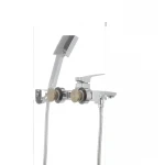 Смеситель для ванной Mixxus Premium Patrick Chr-009 латунный хромированный с коротким литым изливом (MI1659)
