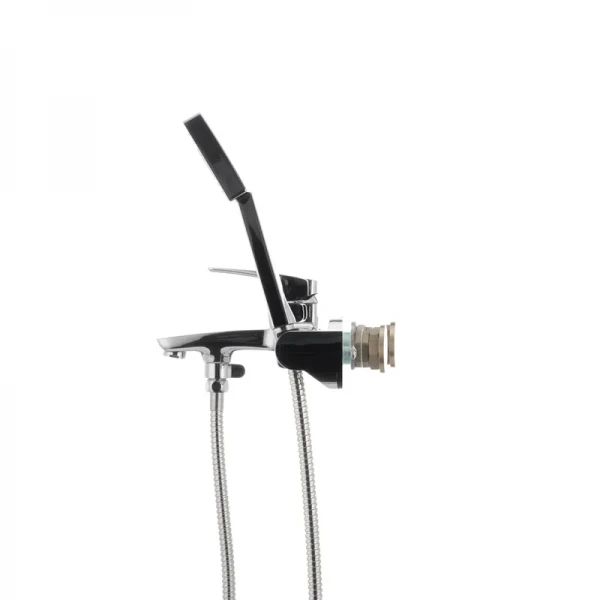 Смеситель для ванной Mixxus Premium Patrick Chr-009 латунный хромированный с коротким литым изливом (MI1659)