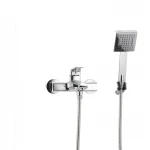 Смеситель для ванной Mixxus Premium Patrick Chr-009 латунный хромированный с коротким литым изливом (MI1659)