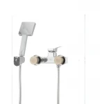Смеситель для ванной Mixxus Premium Patrick Chr-009 латунный хромированный с коротким литым изливом (MI1659)