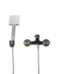 Смеситель для ванной Mixxus Premium Patrick Chr-009 латунный хромированный с коротким литым изливом (MI1659)