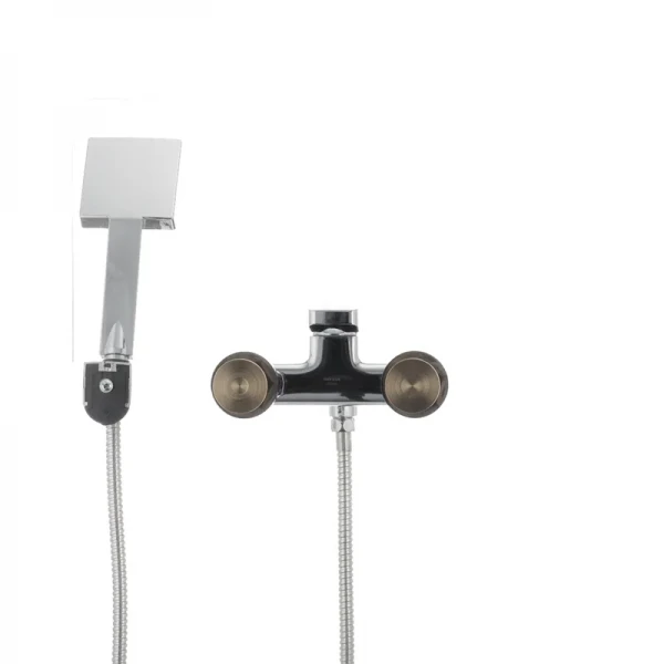 Смеситель для ванной Mixxus Premium Patrick Chr-009 латунный хромированный с коротким литым изливом (MI1659)