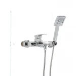 Смеситель для ванной Mixxus Premium Patrick Chr-009 латунный хромированный с коротким литым изливом (MI1659)