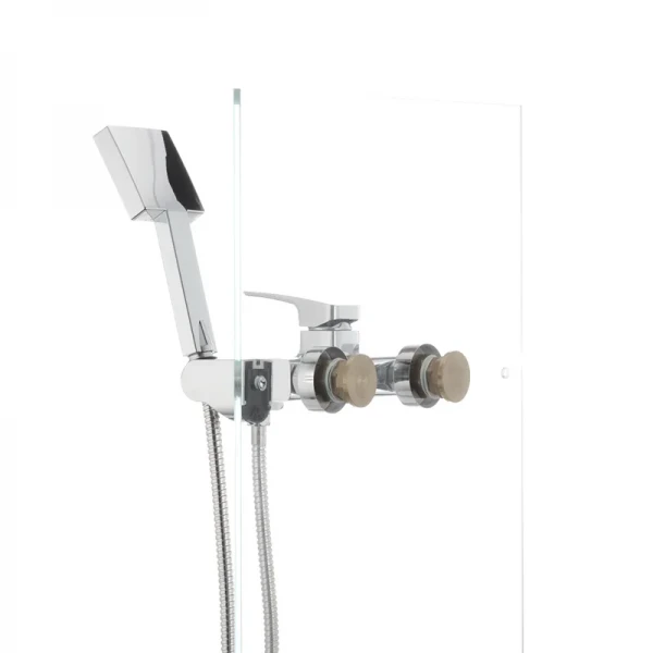 Смеситель для ванной Mixxus Premium Patrick Chr-009 латунный хромированный с коротким литым изливом (MI1659)