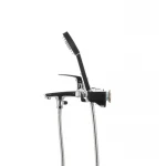 Смеситель для ванной Mixxus Premium Patrick Chr-009 латунный хромированный с коротким литым изливом (MI1659)