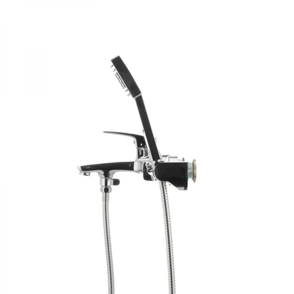 Смеситель для ванной Mixxus Premium Patrick Chr-009 латунный хромированный с коротким литым изливом (MI1659)