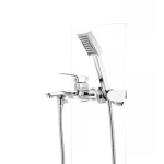 Смеситель для ванной Mixxus Premium Patrick Chr-009 латунный хромированный с коротким литым изливом (MI1659)