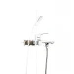Смеситель для ванной Mixxus Premium Patrick Chr-009 латунный хромированный с коротким литым изливом (MI1659)
