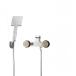 Смеситель для ванной Mixxus Premium Patrick Chr-009 латунный хромированный с коротким литым изливом (MI1659)