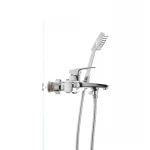 Смеситель для ванной Mixxus Premium Patrick Chr-009 латунный хромированный с коротким литым изливом (MI1659)