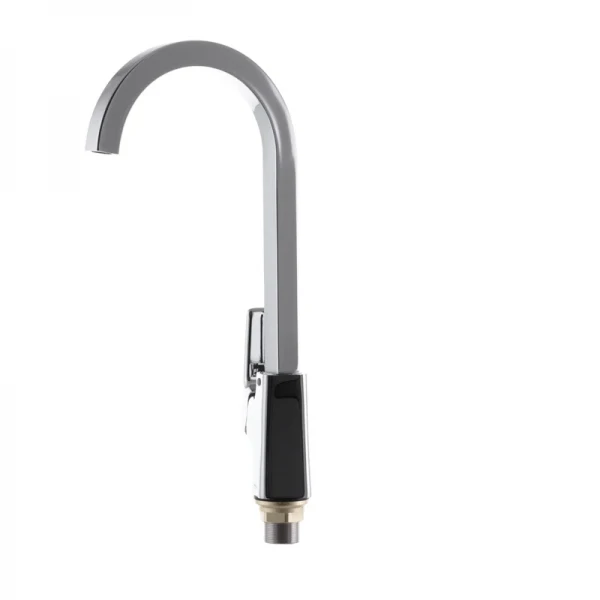 Смеситель для кухни Mixxus Premium Patrick 017 латунный хром, высокий поворотный излив (MI1660)