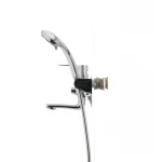 Смеситель для ванны Mixxus Premium PUSH Chr-009 латунный хромированный с кнопочным переключателем (MI1664)