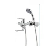 Смеситель для ванны Mixxus Premium PUSH Chr-009 латунный хромированный с кнопочным переключателем (MI1664)