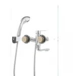 Смеситель для ванны Mixxus Premium PUSH Chr-009 латунный хромированный с кнопочным переключателем (MI1664)