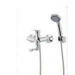 Смеситель для ванны Mixxus Premium PUSH Chr-009 латунный хромированный с кнопочным переключателем (MI1664)